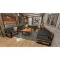 Sofa Ahşap Tekli Koltuk