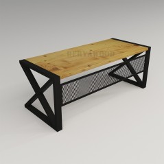 Leva Masif Ahşap Ofis Masası