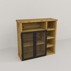 Loga Ahşap Dosya Dolap