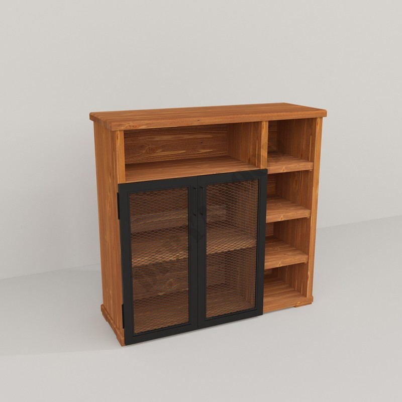 Loga Ahşap Dosya Dolap