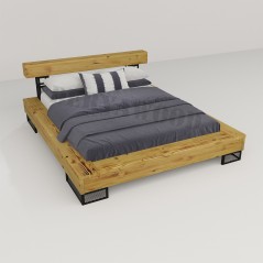 Noz Doğal Ağaç Karyola