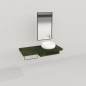 Genus Ahşap Hilton Banyo Rafı