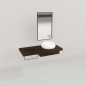 Genus Ahşap Hilton Banyo Rafı