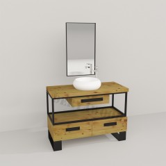 Avi Ahşap Çekmeceli Banyo Dolap