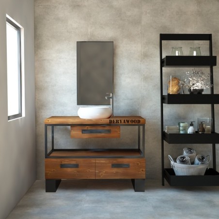 Avi Ahşap Çekmeceli Banyo Dolap
