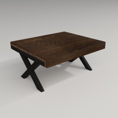 Billet Masif Ahşap Orta Sehpa