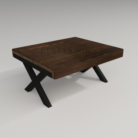 Billet Masif Ahşap Orta Sehpa