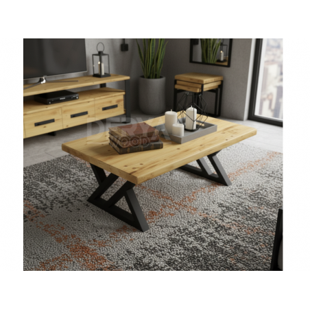 Mobel Doğal Ahşap Orta sehpa