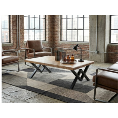 Log Masif Ofis Orta sehpa