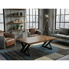 Mobel Doğal Ahşap Orta sehpa