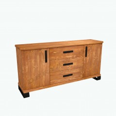 Quercus Masif  Ofis Full Ahşap  Konsol