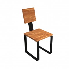 Marrom Dogal Ahşap sandalye