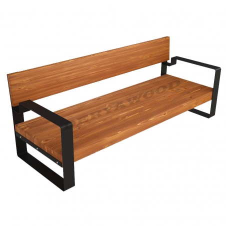 Seat  Masif Ahşap Üçlü Koltuk