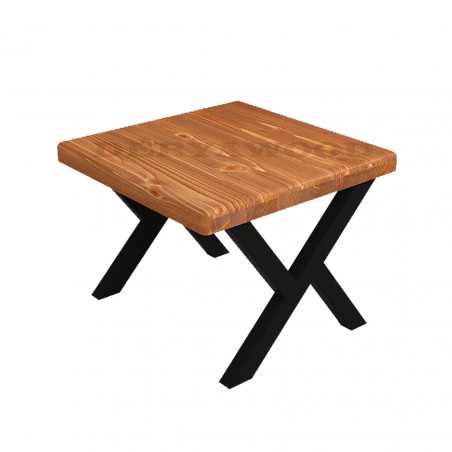 Purunus Ahşap Yan Sehpa