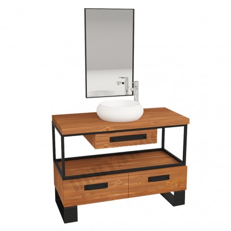 Avi Ahşap Çekmeceli Banyo Dolap