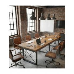 Lotus Masif Toplantı Masası