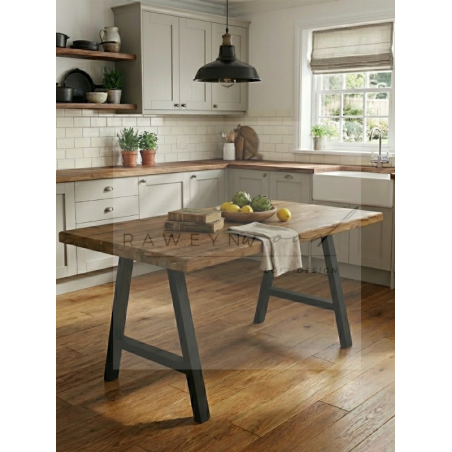 Agena Doğal Ahşap Mutfak  Masası