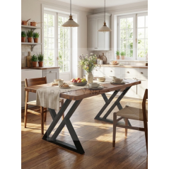 Algol Kütük Ahşap Mutfak Masası