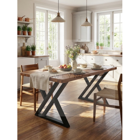 Algol Kütük Ahşap Mutfak Masası