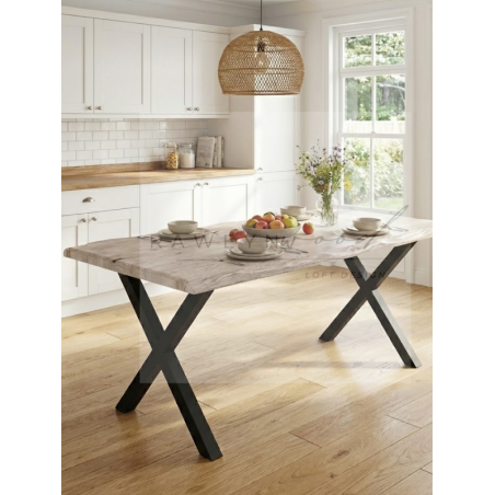 Picea Doğal Ağaç Sulamalı Mutfak Masası